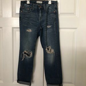 Madewell Distressed Boyfriend Jean